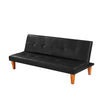 RaDEWAY PU Leather Sofa Bed Couch , Convertible Folding Futon Sofa Bed