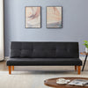 RaDEWAY PU Leather Sofa Bed Couch , Convertible Folding Futon Sofa Bed