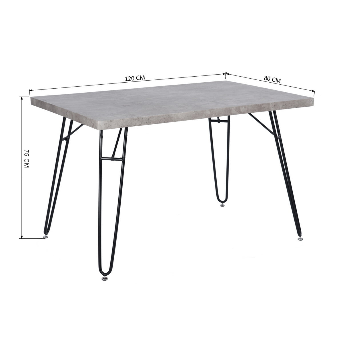 RaDEWAY Kitchen Table for 4 People