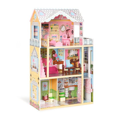 Dreamy Dollhouse for Kids，Great Gift for Birthday，Christmas