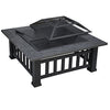 RaDEWAYY Upland Charcoal Fire Pit with Cover