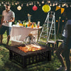 RaDEWAYY Upland Charcoal Fire Pit with Cover