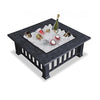 RaDEWAYY Upland Charcoal Fire Pit with Cover