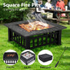 RaDEWAYY Upland Charcoal Fire Pit with Cover