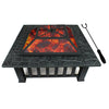 RaDEWAYY Upland Charcoal Fire Pit with Cover