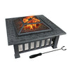 RaDEWAYY Upland Charcoal Fire Pit with Cover