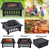 RaDEWAYY Upland Charcoal Fire Pit with Cover