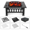 RaDEWAYY Upland Charcoal Fire Pit with Cover