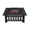 RaDEWAYY Upland Charcoal Fire Pit with Cover