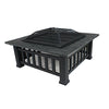 RaDEWAYY Upland Charcoal Fire Pit with Cover
