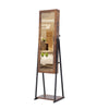 Jewelry Storage Mirror Cabinet ,For Living Room Or Bedroom, Anti-Gray MDF coating PVC