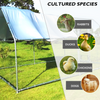 Metal Chicken Coop Poultry Cage for Rabbits and Hens