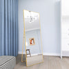 Full Length Mirror Hanging Standing Bedroom Floor Wall-Mounted Mirror