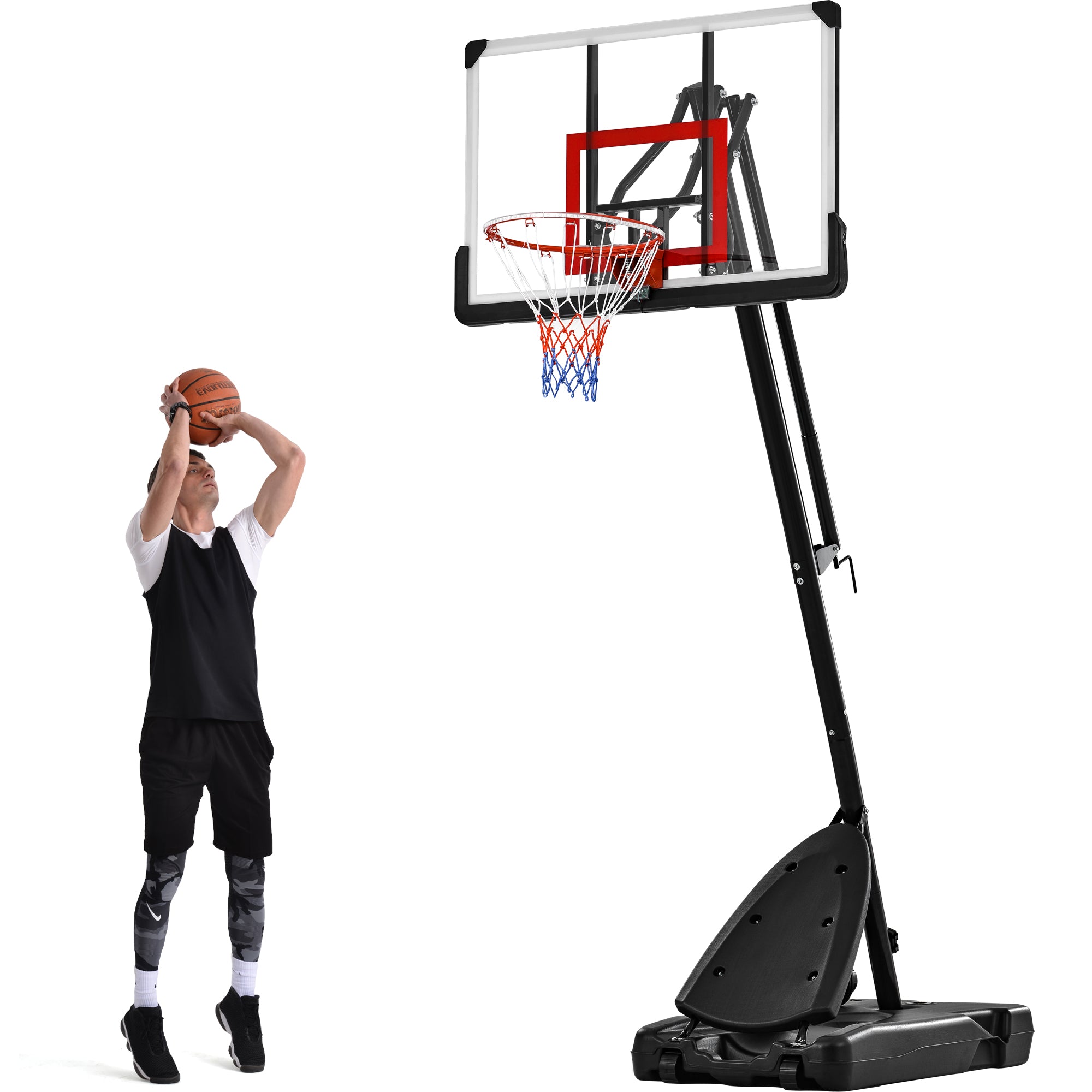 Basketball Hoop Basketball System Adjustable Basketball System