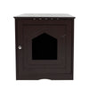 Wooden Cat Litter Box Enclosure, Best Decorative Cat House Side Table