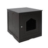 Wooden Cat Litter Box Enclosure, Best Decorative Cat House Side Table