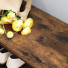 Industrial Coat Rack, 3-in-1 Hall Tree, Entryway Shoe Bench, Large Accent Furniture