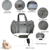 Dog bag Airline Approved Large Soft-Sided Collapsible Pet Travel Carrier for Dog Puppy,Cats,2 Kitty,Portable Dog Travel Carrier with 5 Doors,1 Storage Pockets,Removable Pads Easy to clean up