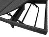 Outdoor Long Reclining PE Rattan Chaise (Set of 2)
