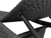 Outdoor Long Reclining PE Rattan Chaise (Set of 2)