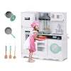 Kids Kitchen Playset, Toddler Wooden Pretend Cooking Playset Great Gift for Kids