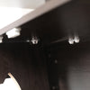 Wooden Cat Enclosure Furniture with Adjustable Interior Wall &Tabletop