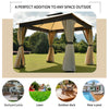 Gazebo Canopy Soft Top Outdoor Patio Gazebo Tent Garden Canopy