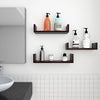 Set of 3 Floating Display Shelves Ledge Bookshelf Wall Mount Storage Home Décor