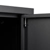 RaDEWAY Locking Storage Folding Filing Storage Cabinet