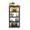 5 Tier Metal Shelving Unit for Garage Basement Kitchen Pantry Closet