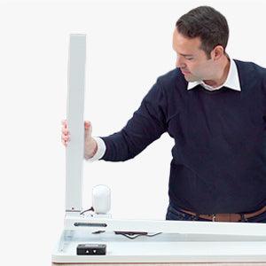 Height Adjustable Whole Piece Electric Standing Desk