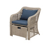 5-Piece Outdoor Patio Conversation Set with Cushions