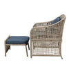 5-Piece Outdoor Patio Conversation Set with Cushions