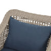 5-Piece Outdoor Patio Conversation Set with Cushions