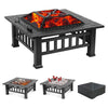 RaDEWAYY Upland Charcoal Fire Pit with Cover