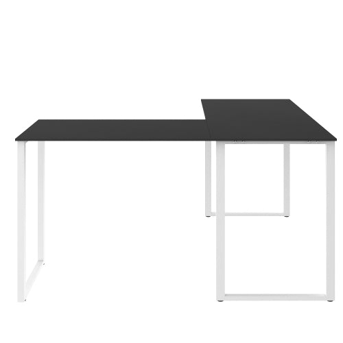 L-shape computer desk - Detail View