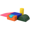 RaDEWAY 6 PC Kids Play Corner Climbers Foam Play Set