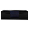 TV Cabinet , Black TV Stand with LED Lights