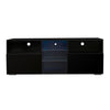 Modern Minimalist TV Cabinet Living Room with 20 colors LED Lights,TV Stand Entertainment Center  Modern High-Gloss LED TV Cabinet, Simpleness Creative Furniture TV Cabinet