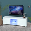 Morden TV Stand with LED Lights,high glossy front TV Cabinet,can be assembled in Lounge Room, Living Room or Bedroom