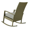 RaDEWAY Garden rocking chair Rattan chair