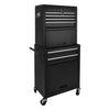 6 Drawer High Capacity Rolling Tool Chest with Wheels