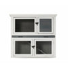 Two-layer solid wooden with easy clear tray for bunny rabbitsWooden Pet House Rabbit Bunny Wood Hutch House Dog House Chicken Coops Chicken Cages Rabbit Cage