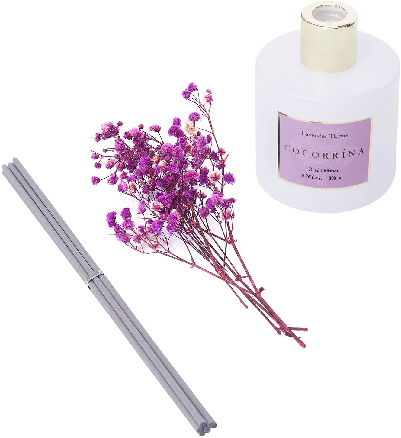 Premium Reed Diffuser Set with Preserved Baby's | Radeway