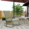 RaDEWAY Garden rocking chair Rattan chair