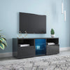 Modern Minimalist TV Cabinet Living Room with 20 colors LED Lights,TV Stand Entertainment Center  Modern High-Gloss LED TV Cabinet, Simpleness Creative Furniture TV Cabinet