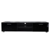 White TV Stand for 70 Inch TV Stands, Media Console Entertainment Center Television Table, 2 Storage Cabinet with Open Shelves for Living Room Bedroom