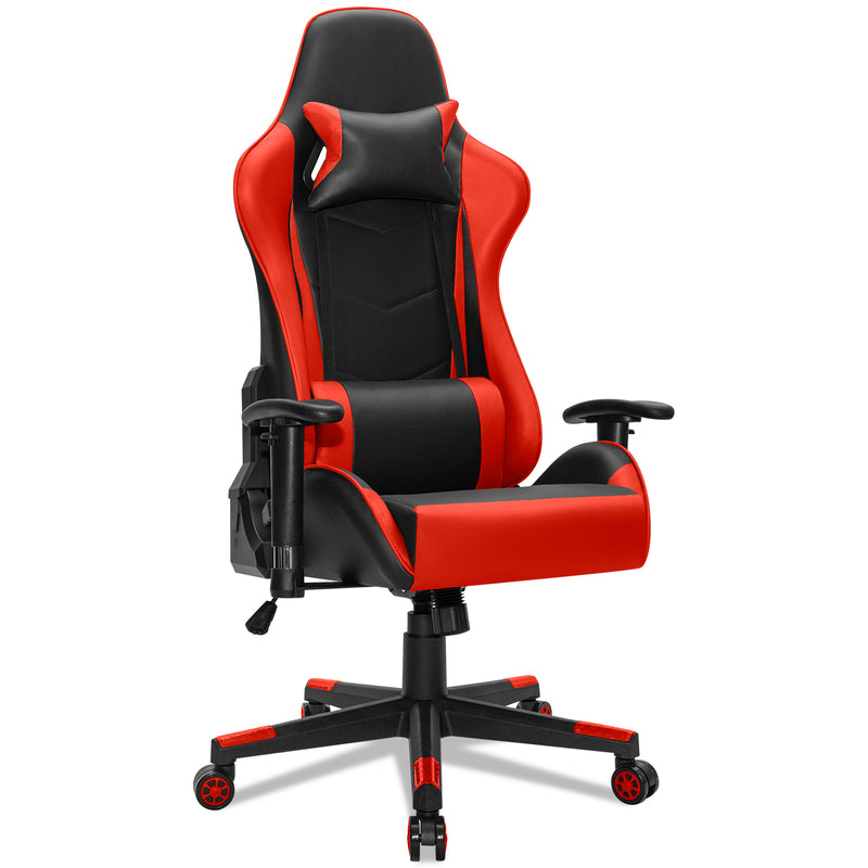 Gaming Chair Racing Office Computer Ergonomic Video Game Chair Backrest and Seat - Side View