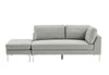 RaDEWAY Leisure Armrest Right Suede Sofa