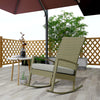 RaDEWAY Garden rocking chair Rattan chair